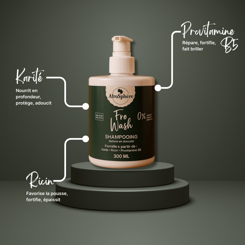 Fro Wash - Shampooing Doux et Hydratant